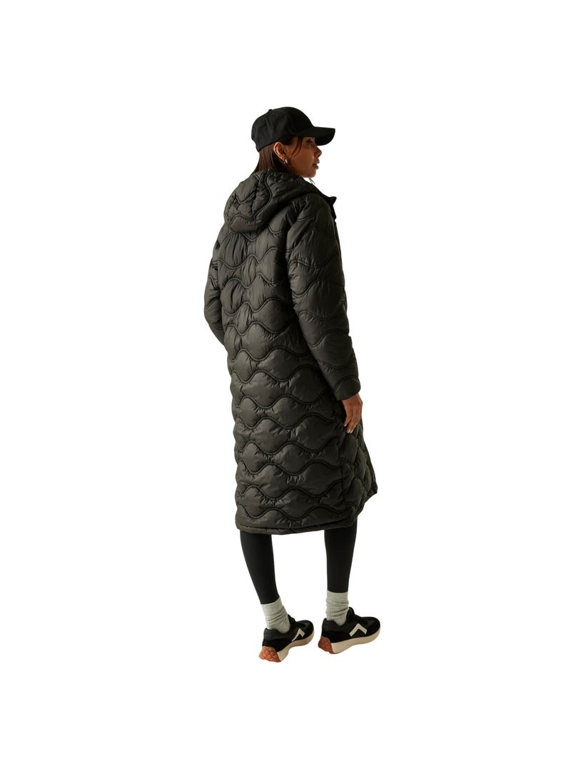 Regatta - Veste motif/style matelassé EMBRIE Noir - Kiabi