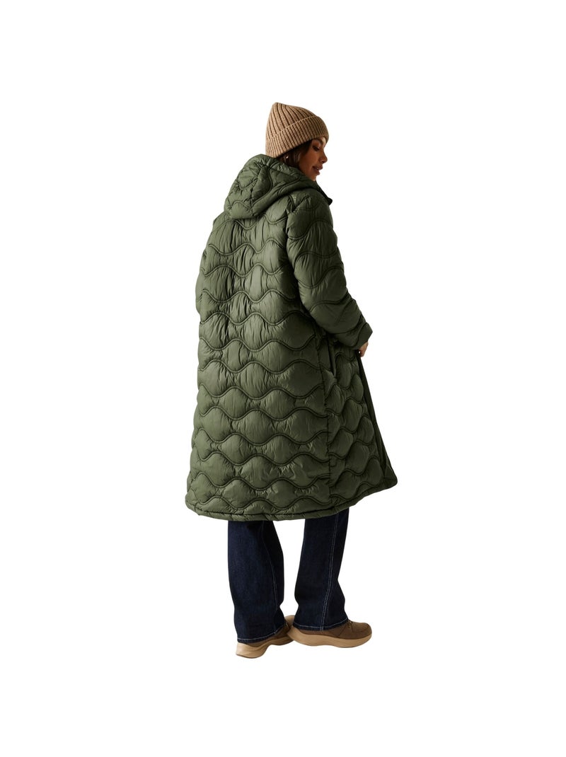Regatta - Veste motif/style matelassé EMBRIE Vert kaki - Kiabi