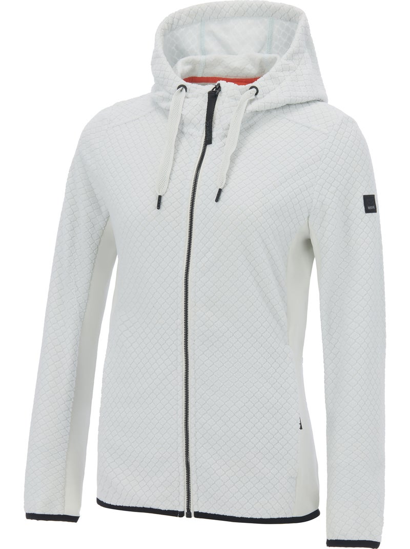 Regatta - Veste polaire à capuche ELLULA Blanc nacré - Kiabi