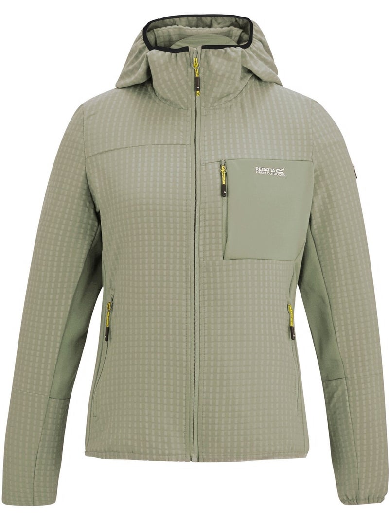 Regatta - Veste polaire à capuche KEMILIA Beige - Kiabi