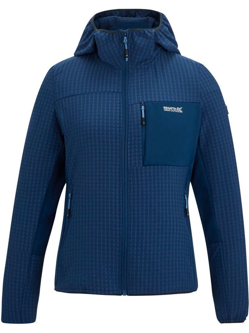 Regatta - Veste polaire à capuche KEMILIA Bleu - Kiabi