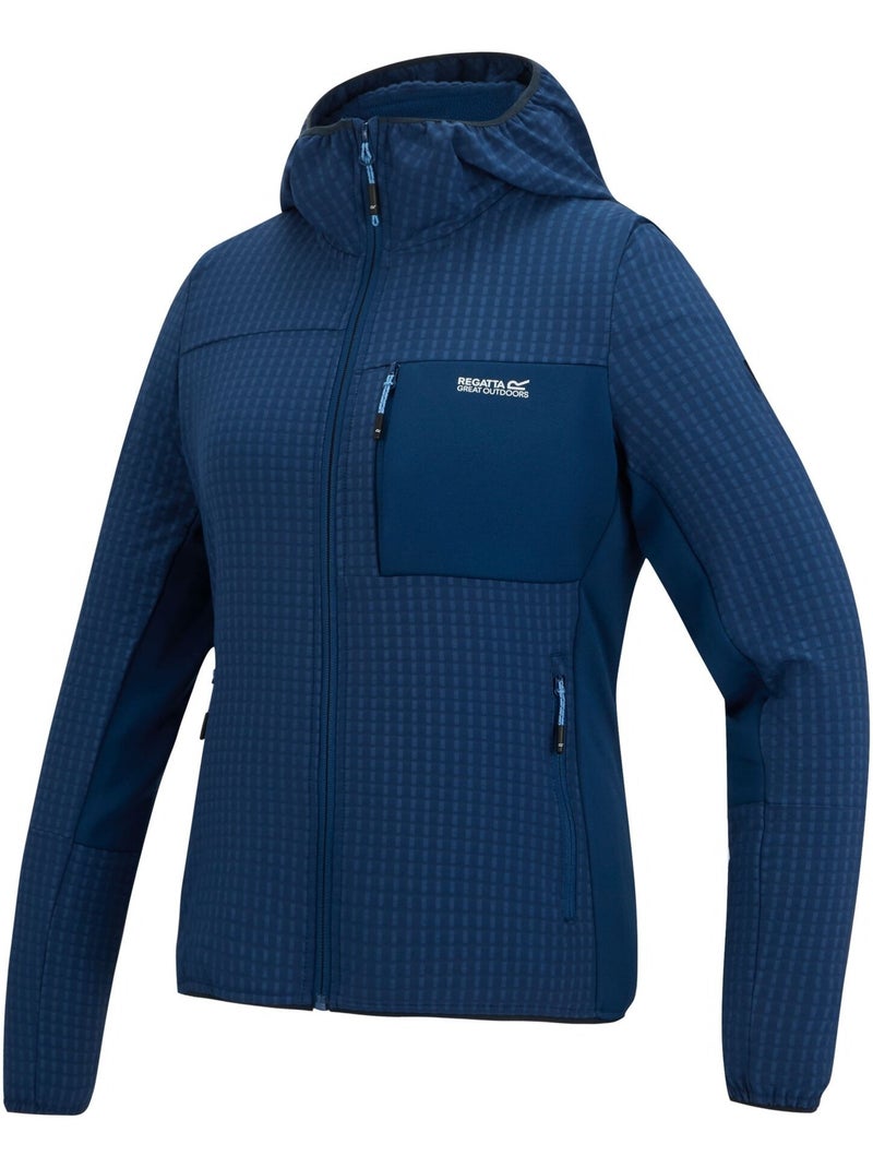 Regatta - Veste polaire à capuche KEMILIA Bleu - Kiabi