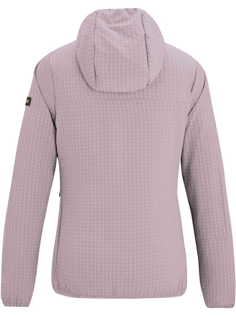 Regatta - Veste polaire à capuche KEMILIA Mauve lilas - Kiabi