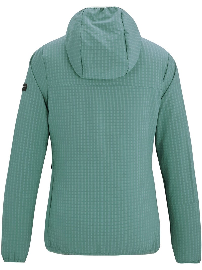 Regatta - Veste polaire à capuche KEMILIA Turquoise - Kiabi