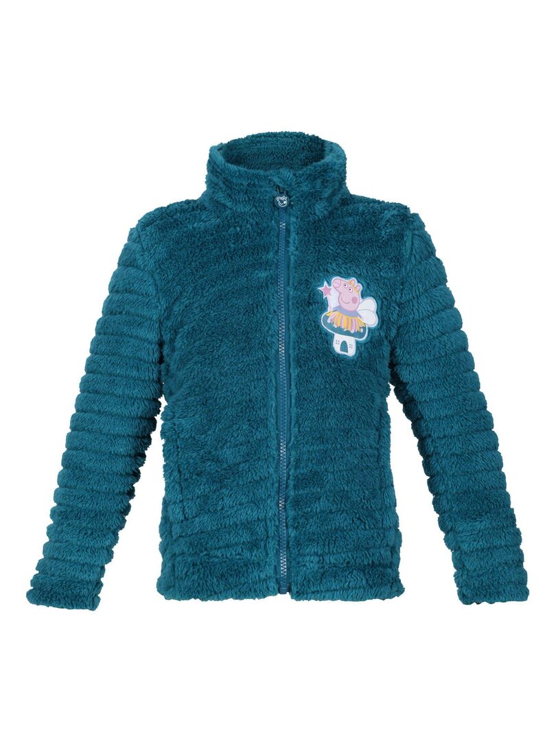 Sweat-shirt à Capuche (hoodie) Femme Em Polham Taille M, Bleu/vert, 100% Coton, Occasion Très Bon état