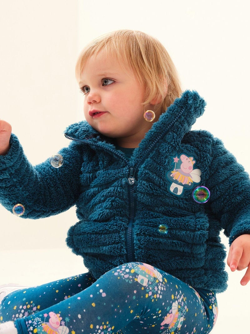 Sweat-shirt Femme Em Polham - Coton Polaire Bleu/vert, Taille M, Occasion Excellent état
