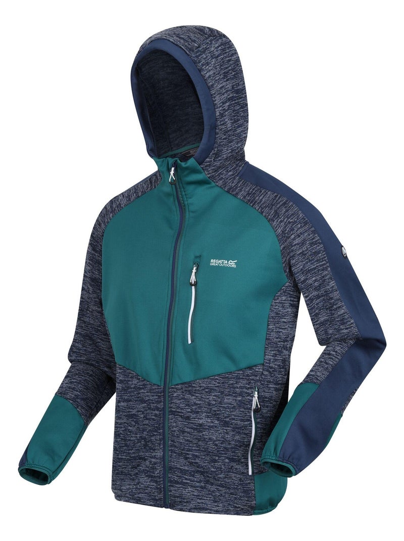 Regatta - Veste polaire CADFORD Bleu Vert - Kiabi