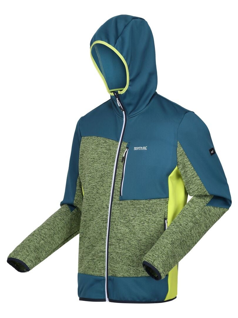 REGATTA COLADANE IV DKGREY/CHRED - Veste polaire randonnée