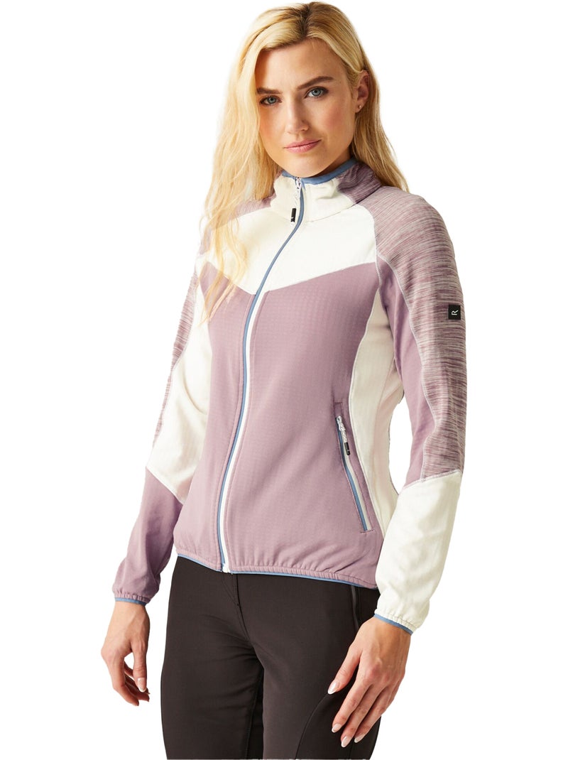 Regatta - Veste polaire col montant HEPLEY Violet clair - Kiabi