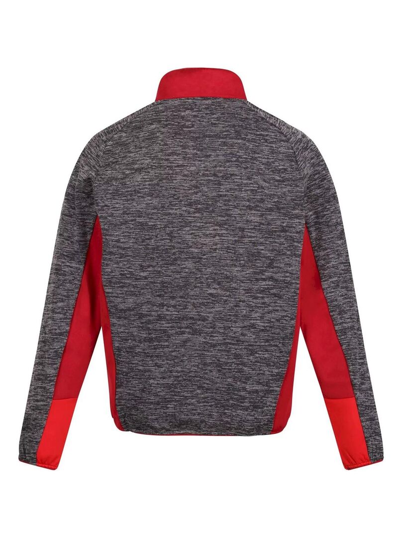 Poche Zippée Pratique Pull Regatta Frankie Homme - Polaire Recyclée, Col Rond Et Poche Zippée Tenue Décontractée Chaude
