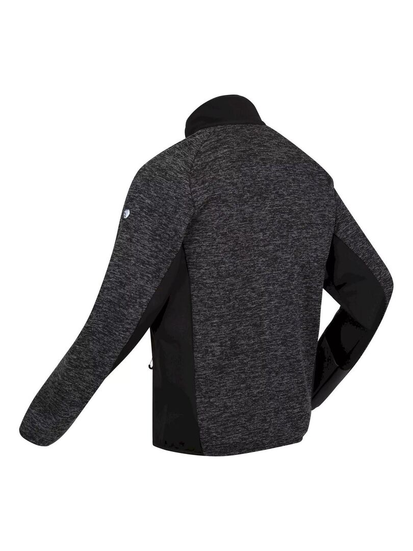 Sweatshirt à Capuche En Polaire Entièrement Zippé Under Armour RUSH Noir Noir