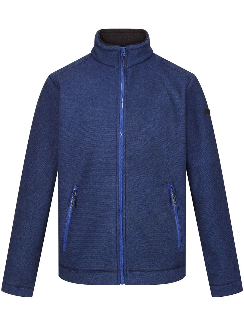 Veste Polaire REI Homme - Taille L - Bleue - À Capuche - Fermeture éclair - Occasion TBÉ