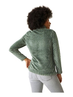 Pull Polaire Regatta Heloise Femme - Doux, Chaud, Fermeture Zip - 100% Polyester, Coupe Décontractée