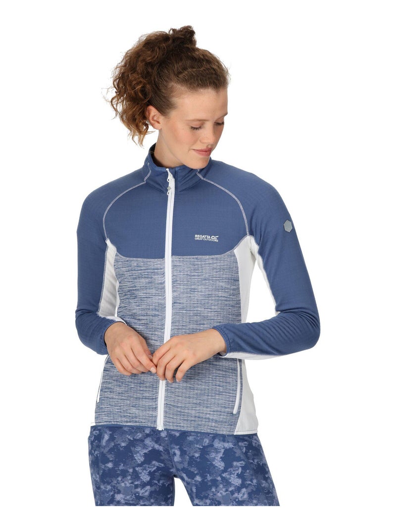 Regatta - Veste polaire HEPLEY Bleu Blanc - Kiabi