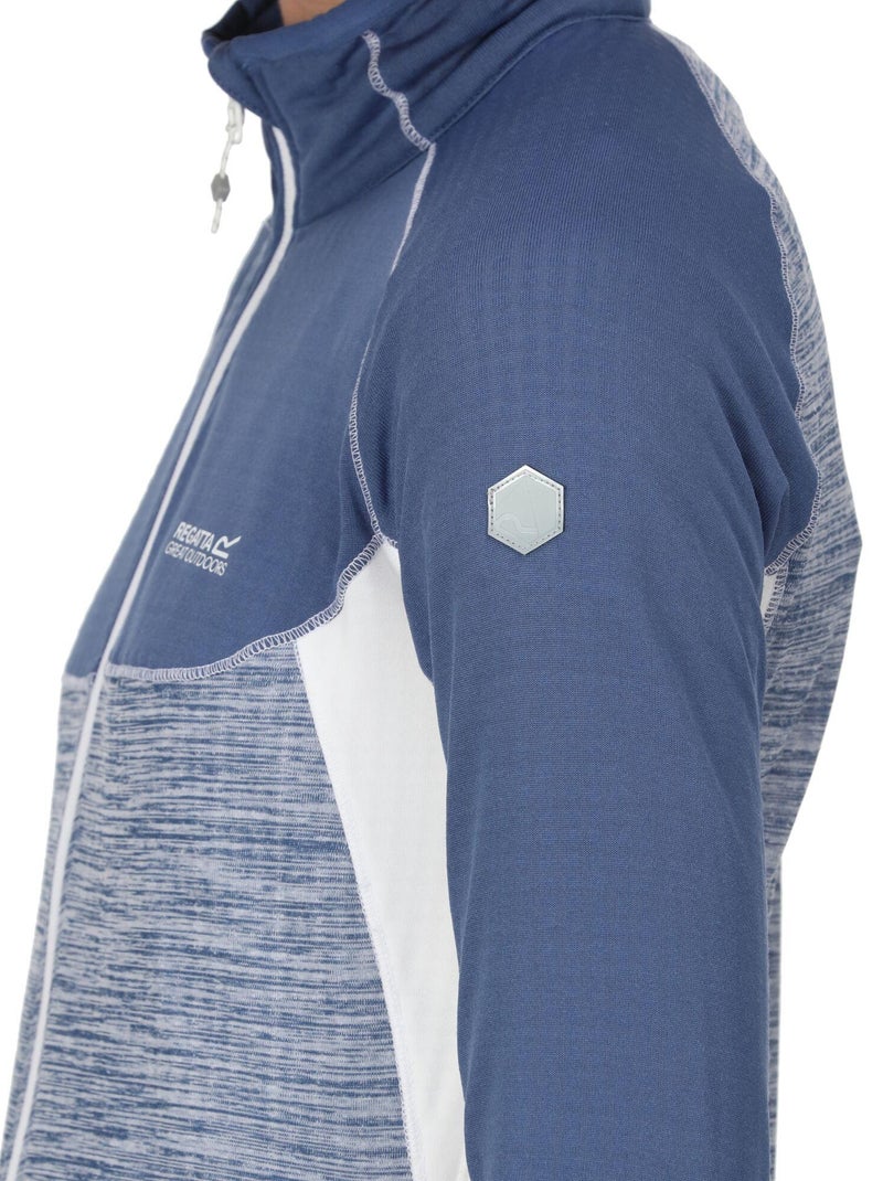 Regatta - Veste polaire HEPLEY Bleu Blanc - Kiabi