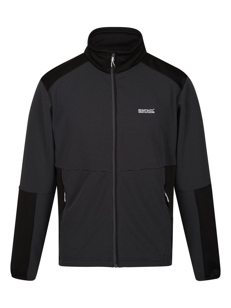 Regatta - Veste polaire HIGHTON Gris Noir Noir - Kiabi