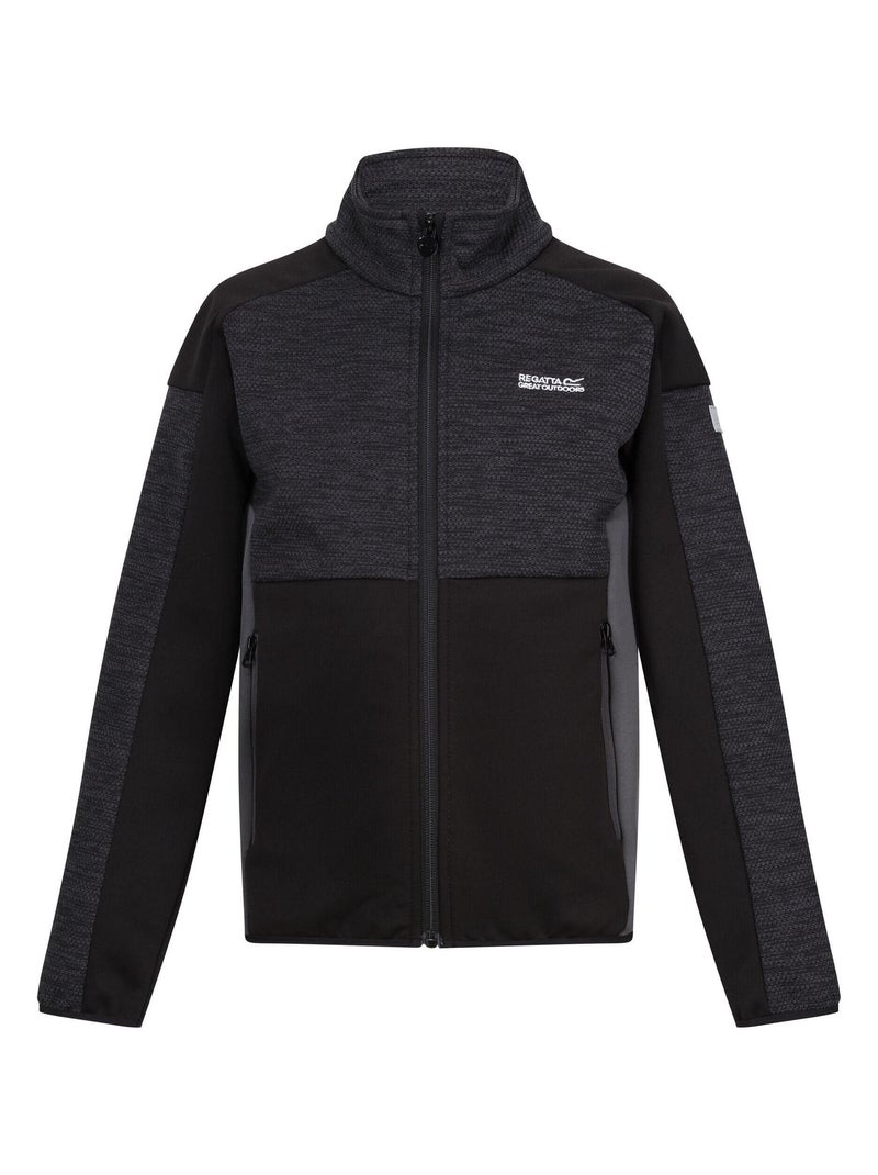 Regatta - Veste polaire HIGHTON Gris Noir Noir - Kiabi