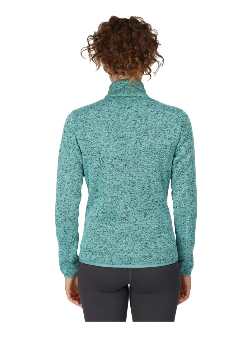 Polaire chaude de voile Sailing 100 Femme Bleu marine graph TRIBORD