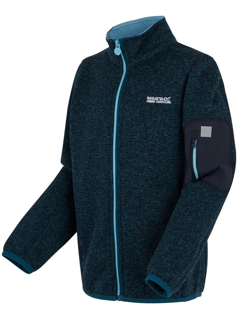 Regatta - Veste polaire NEWHILL Bleu marine/Gris froid - Kiabi