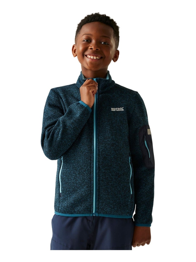 Regatta - Veste polaire NEWHILL Bleu marine/Gris froid - Kiabi