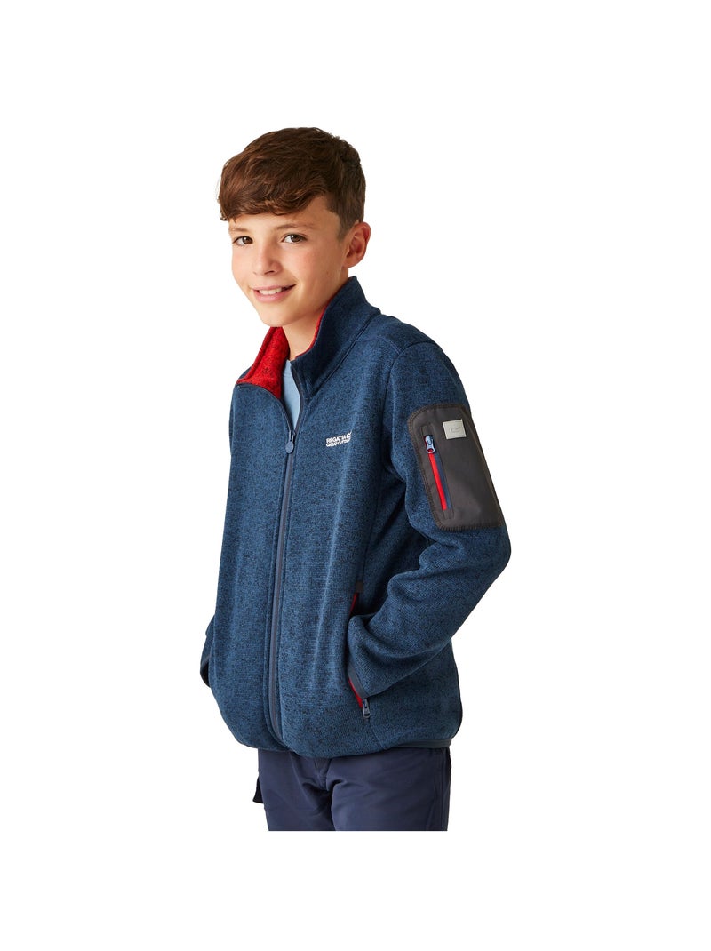 Regatta - Veste polaire NEWHILL Bleu Rouge - Kiabi
