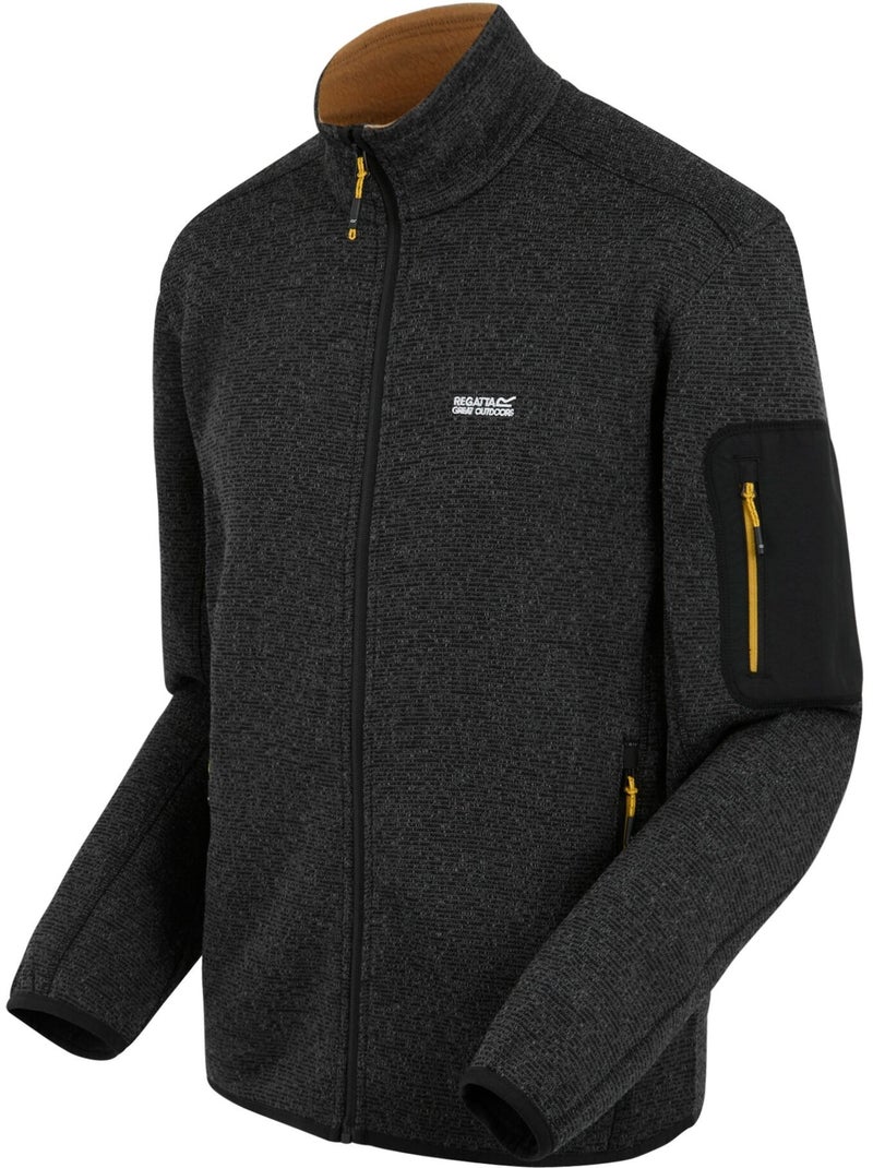 Regatta - Veste polaire NEWHILL Noir Doré - Kiabi