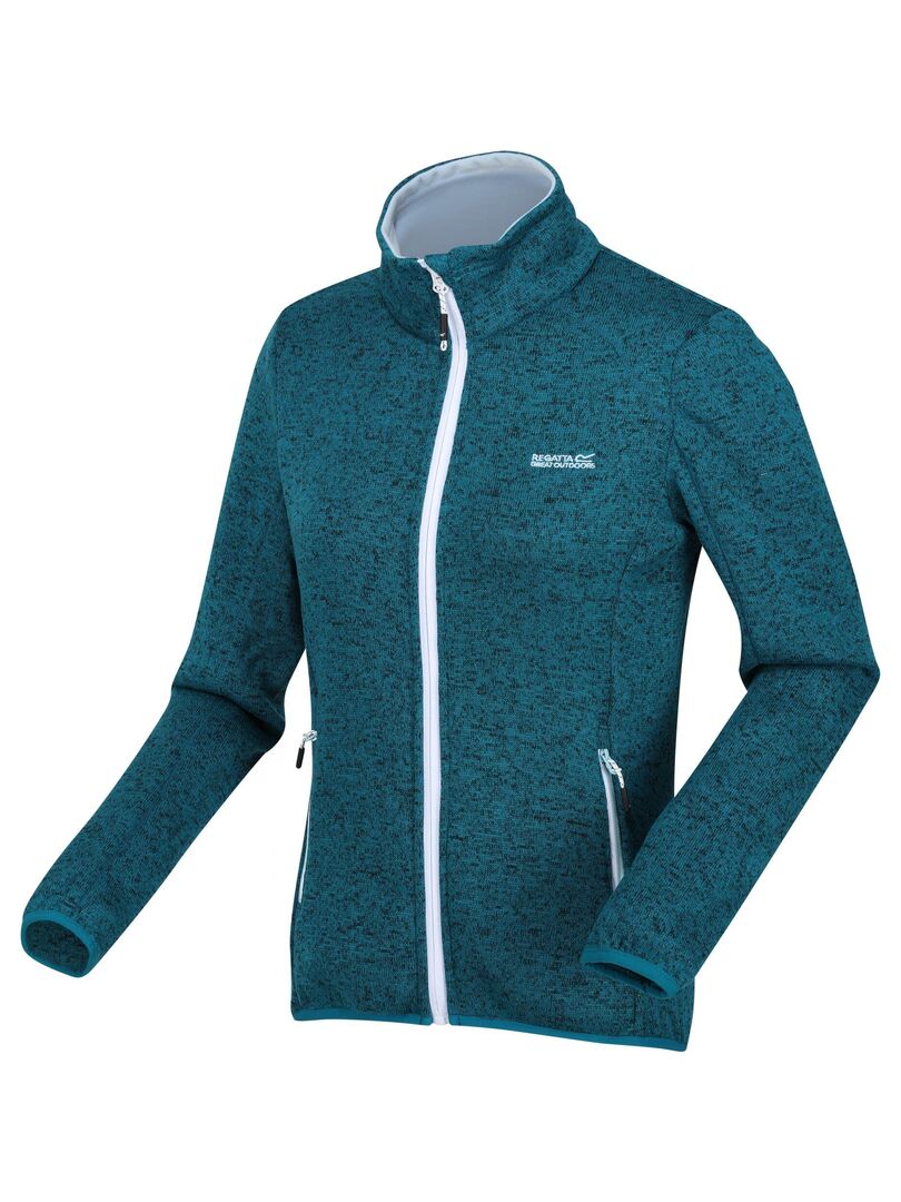 Polaire zip Femme Regatta HEIDY Rouge Sport 2000 - Ref RWA640-K1W