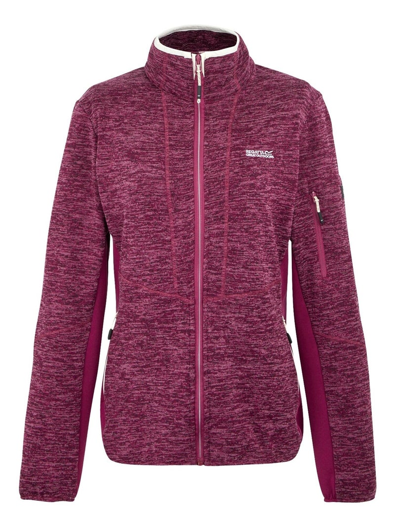 Regatta - Veste polaire RALINA Rouge bordeaux - Kiabi