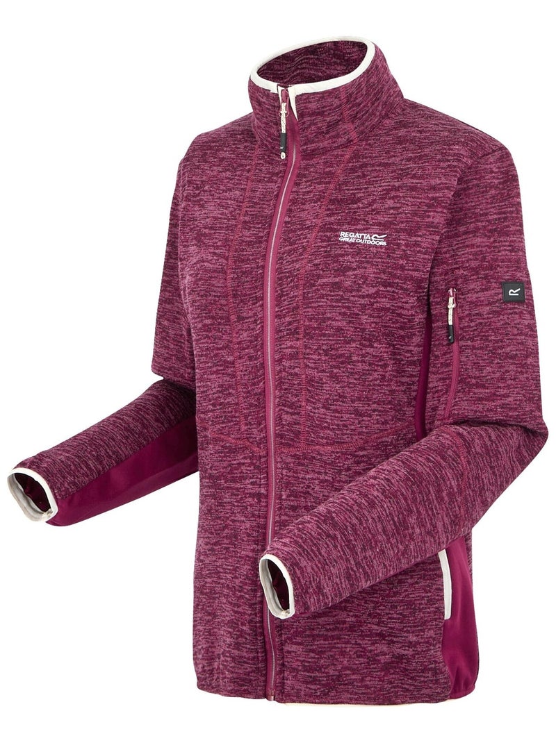 Regatta - Veste polaire RALINA Rouge bordeaux - Kiabi