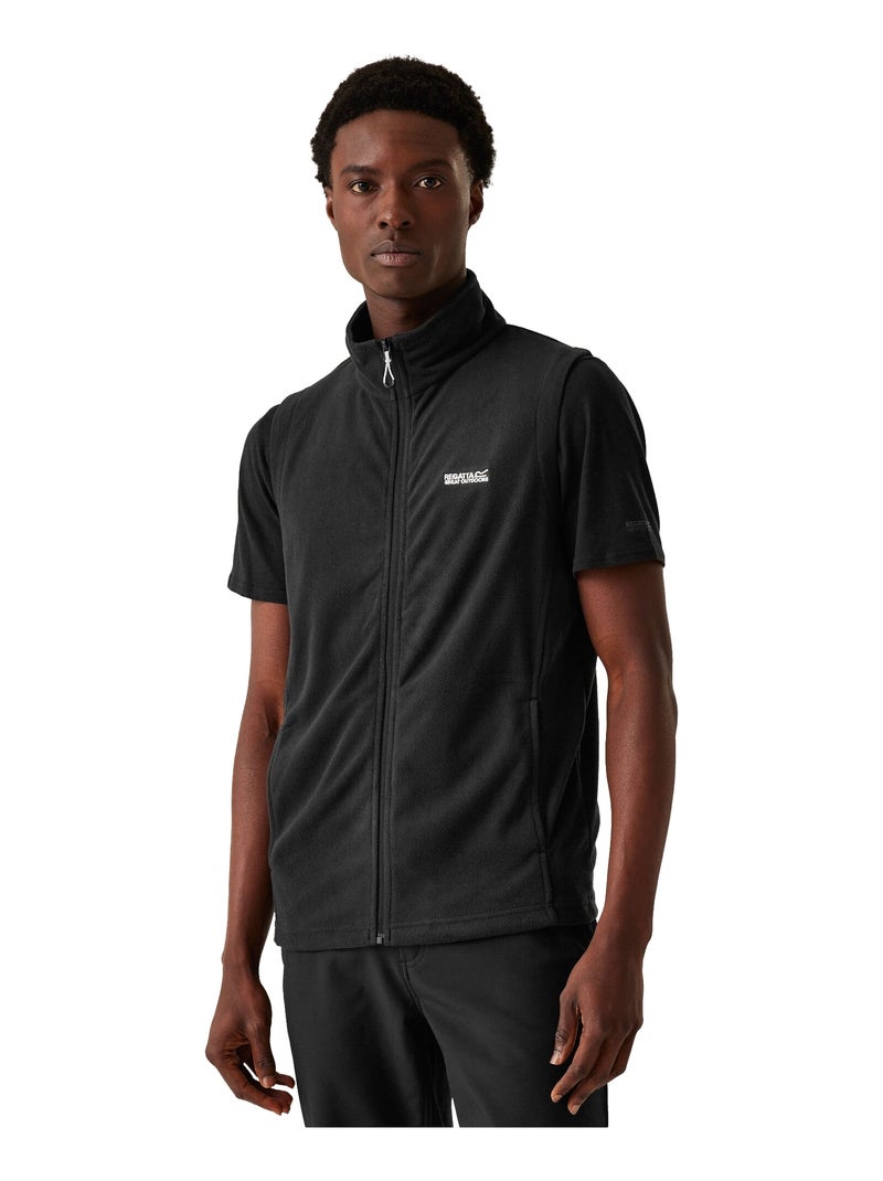 Regatta - Veste polaire sans manches TOBIAS Noir - Kiabi