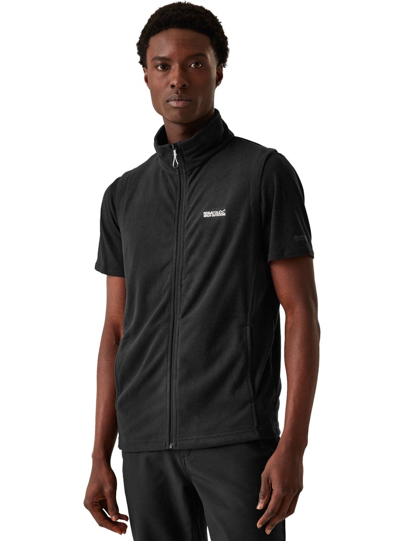 Regatta - Veste polaire sans manches TOBIAS Noir ébène - Kiabi