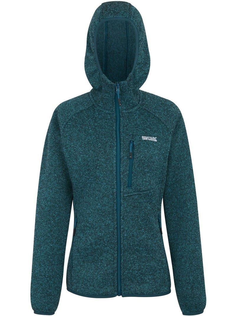 Regatta - Veste polaire unie à capuche NEWHILL Bleu céladon - Kiabi