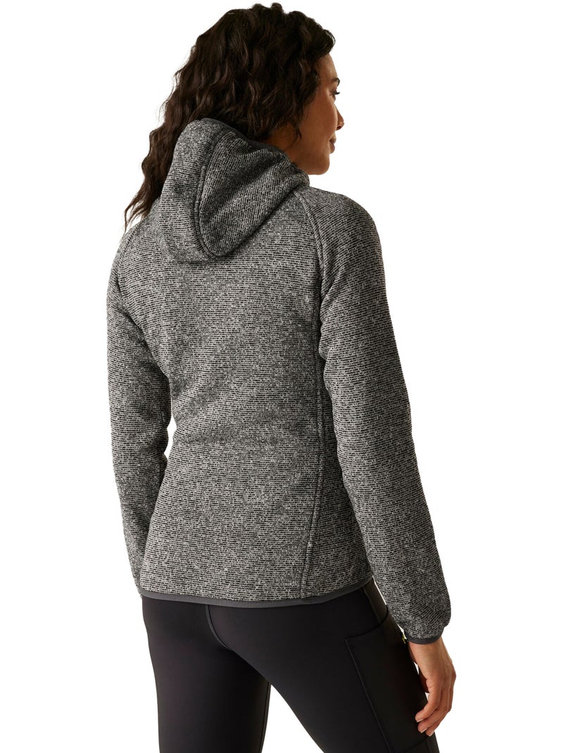 Regatta - Veste polaire unie à capuche NEWHILL Gris moyen - Kiabi