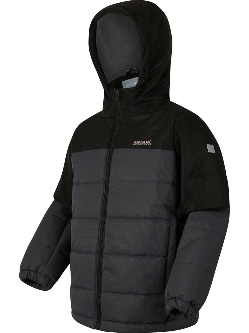 Regatta - Veste rembourrée isolante à capuche LOFTHOUSE Noir Gris Noir - Kiabi