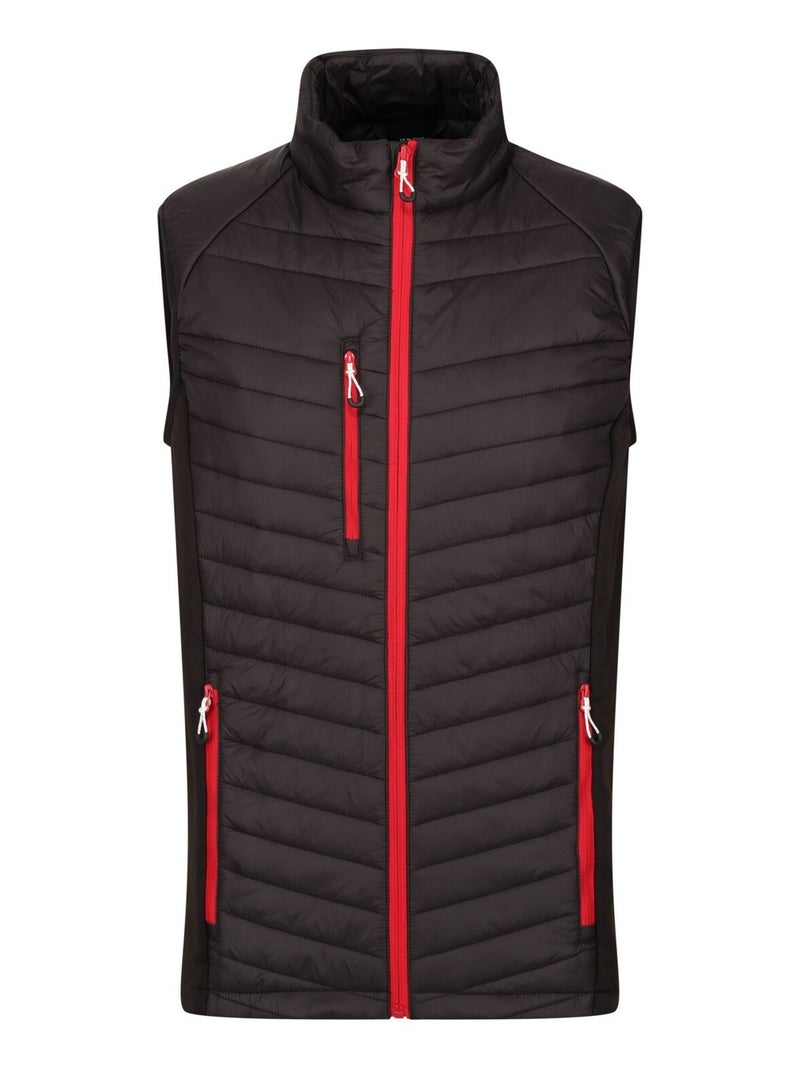 Regatta - Veste sans manches NAVIGATE HYBRID Noir Rouge - Kiabi