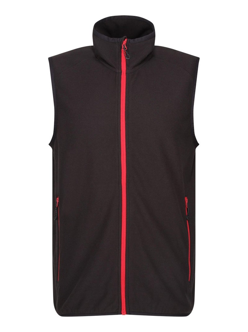 Regatta - Veste sans manches NAVIGATE Noir Rouge - Kiabi