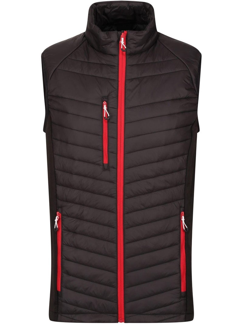 Regatta - Veste sans manches NAVIGATE Noir Rouge - Kiabi