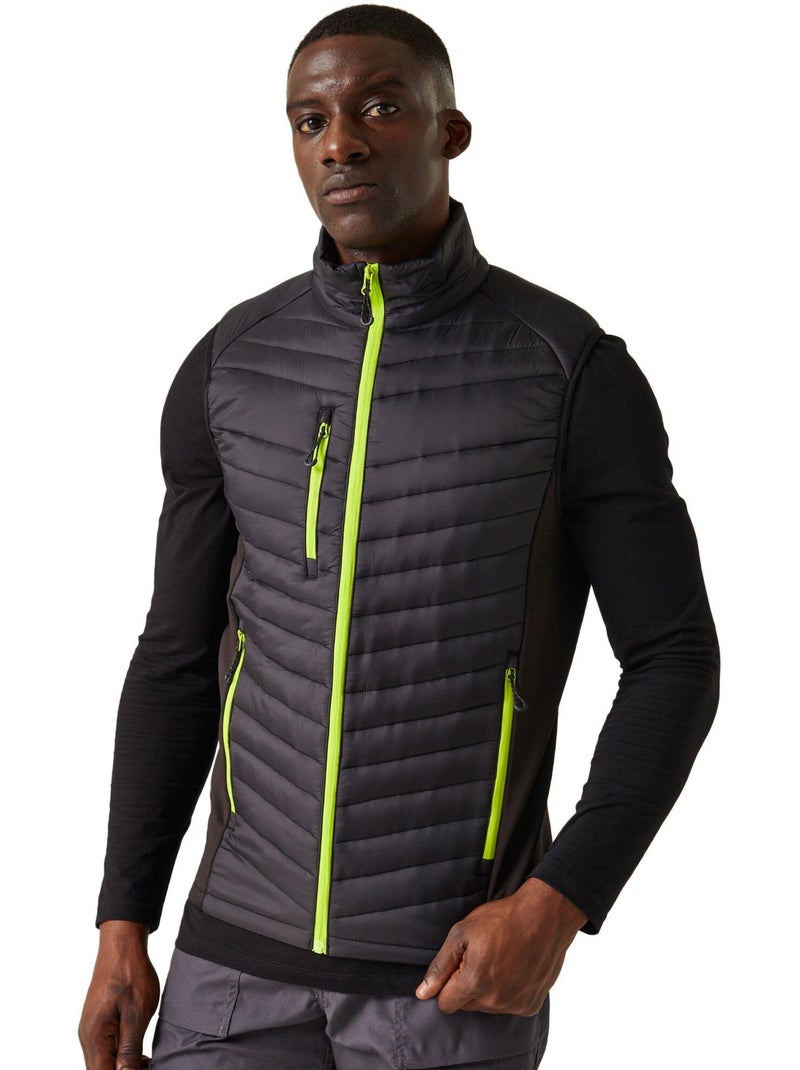 Regatta - Veste sans manches NAVIGATE Noir Vert - Kiabi
