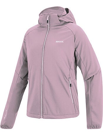 Regatta - Veste softshell à capuche amovible BOURDA