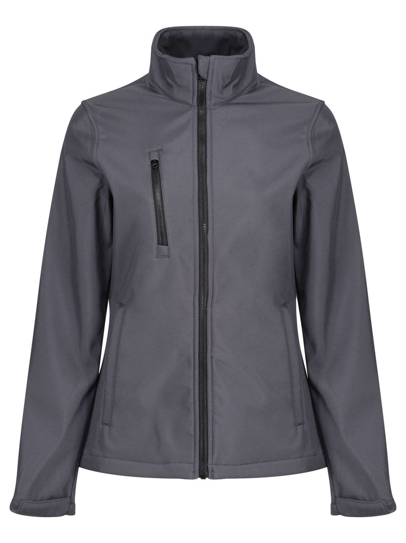 Regatta - Veste softshell ABLAZE Gris Noir Noir - Kiabi