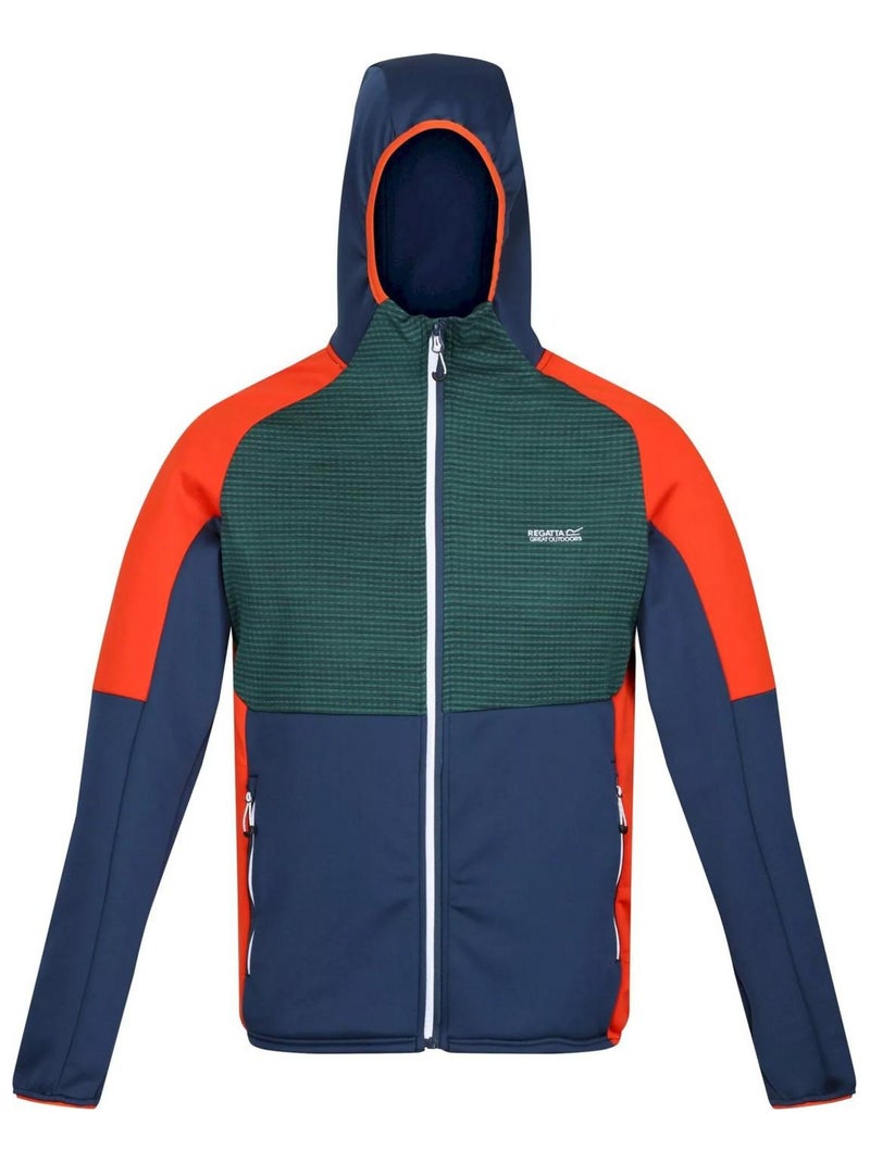 Regatta - Veste softshell ATTARE Bleu Vert - Kiabi