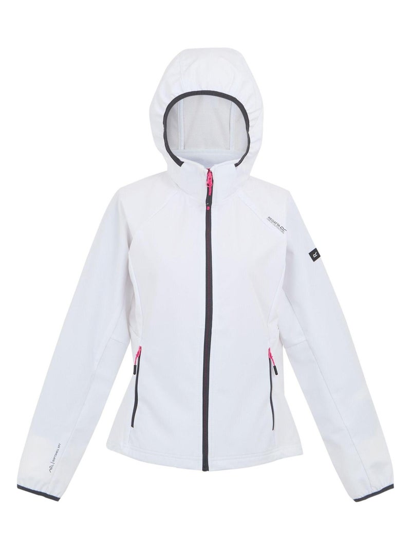 Regatta - Veste softshell BOURDA Blanc Gris - Kiabi