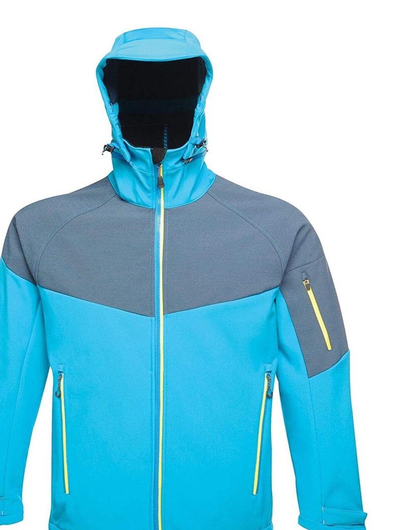 Regatta - Veste Softshell DROPZONE II Bleu Gris - Kiabi