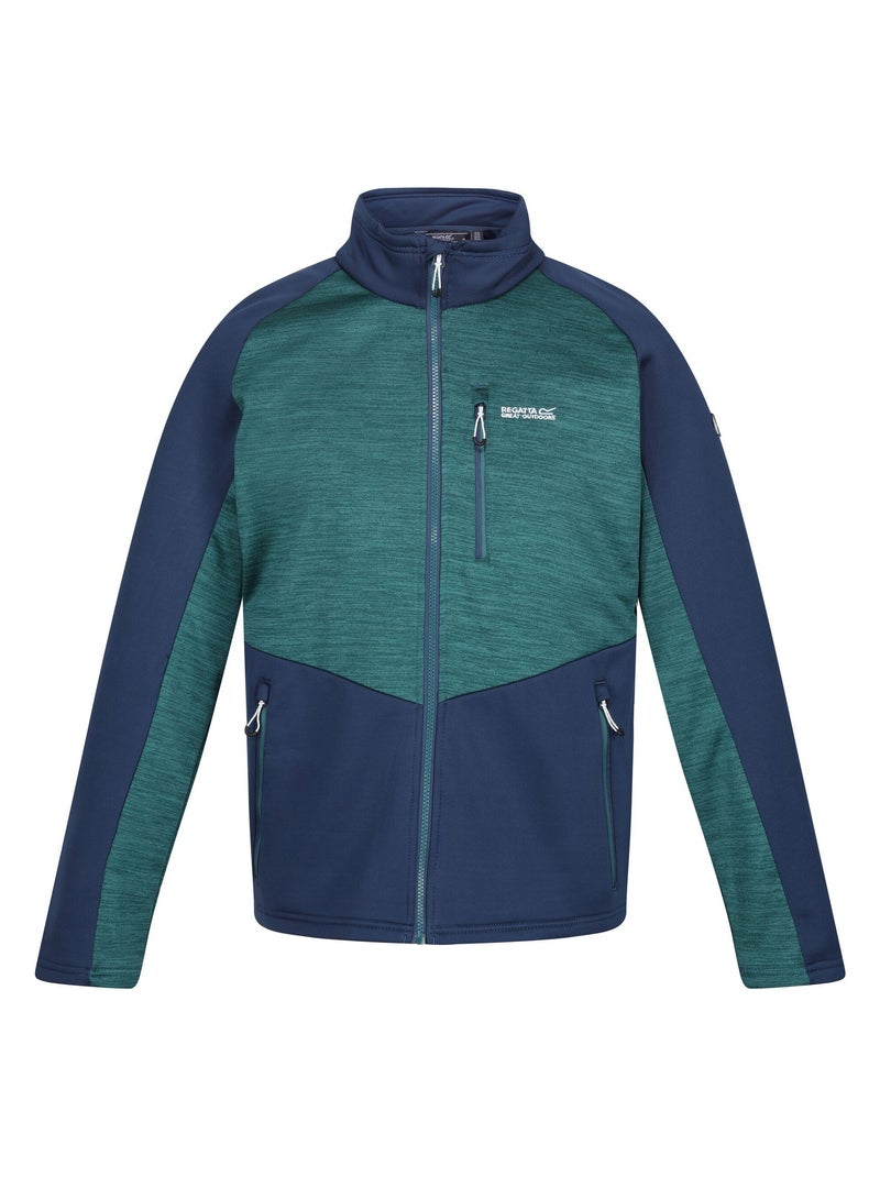 Regatta - Veste softshell FARSON Bleu Vert - Kiabi