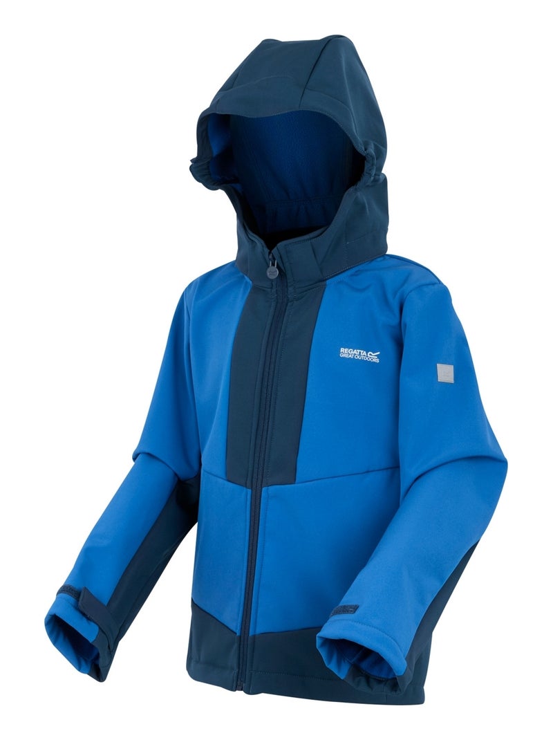 Regatta - Veste softshell HAYDENBURY Bleu marine/Orange fluo - Kiabi