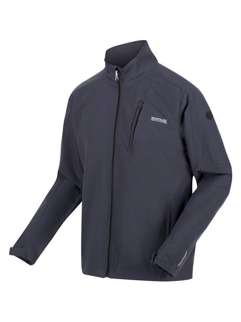 Veste De Tournoi EQUILINE Homme – Softshell Bleu Marine – Taille 48 – Neuve