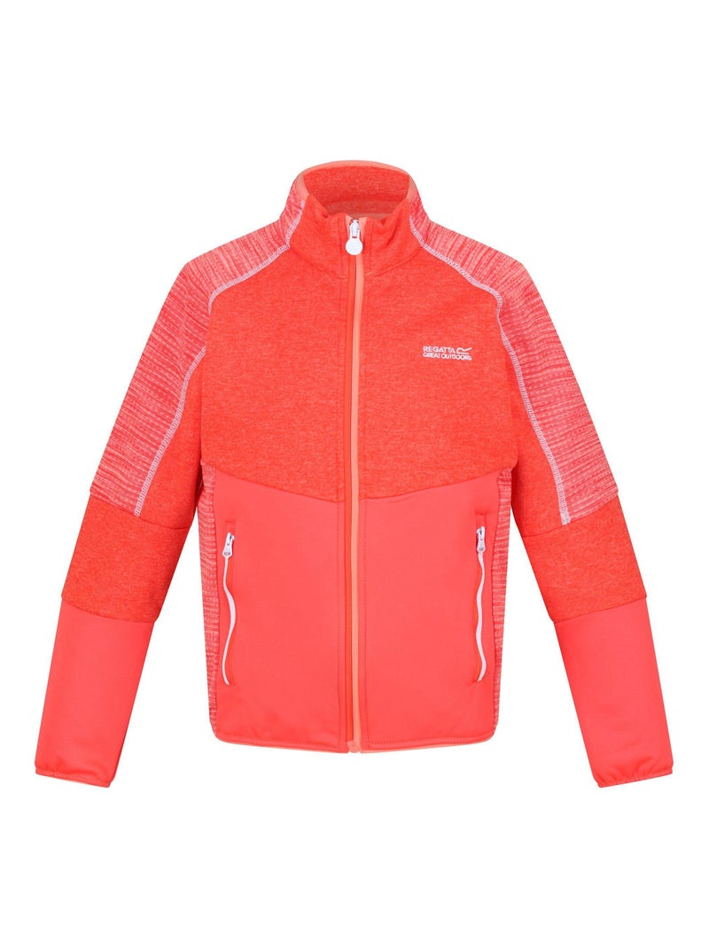 Regatta - Veste softshell OBERON Orange corail - Kiabi