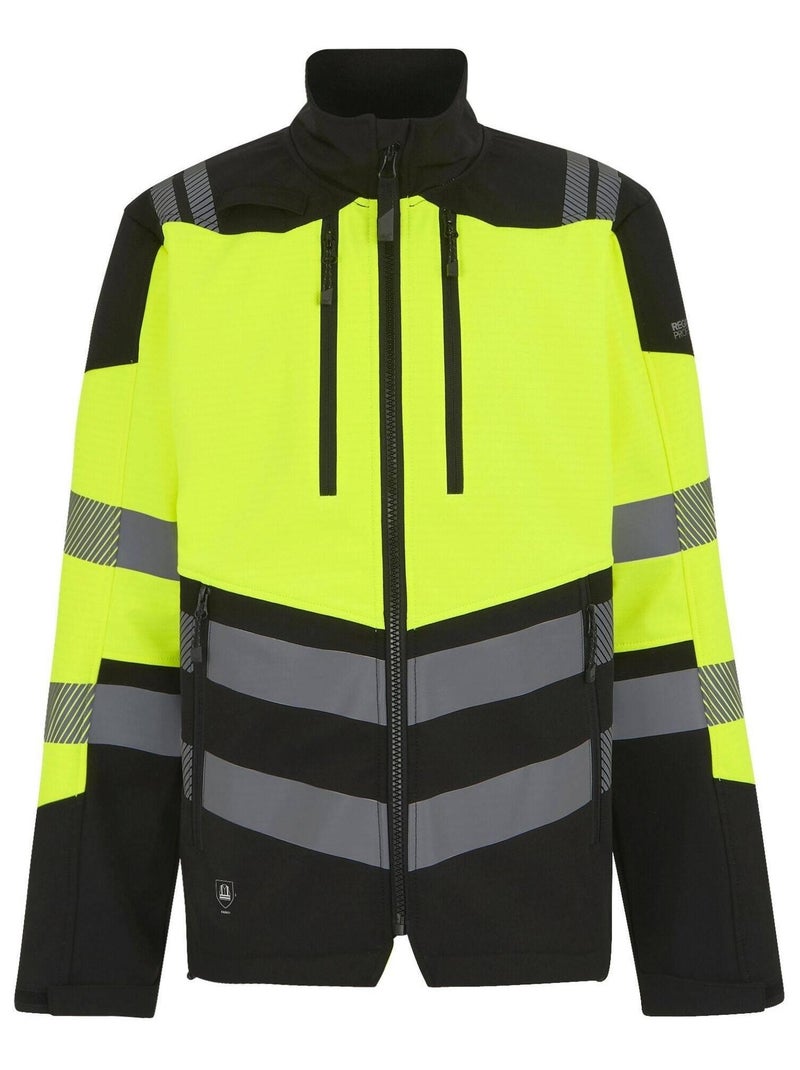 Regatta - Veste softshell X-PRO Noir Jaune - Kiabi
