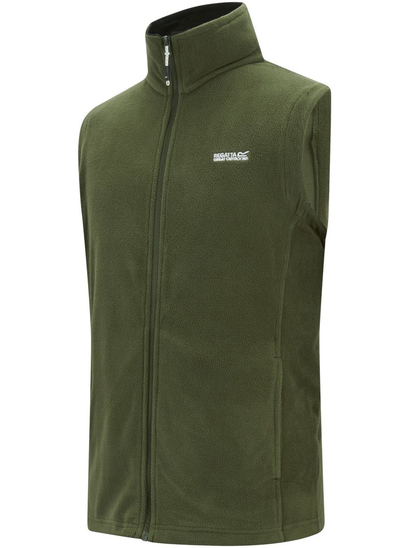 Regatta - Veste unie sans manches à col montant TOBIAS Vert kaki - Kiabi