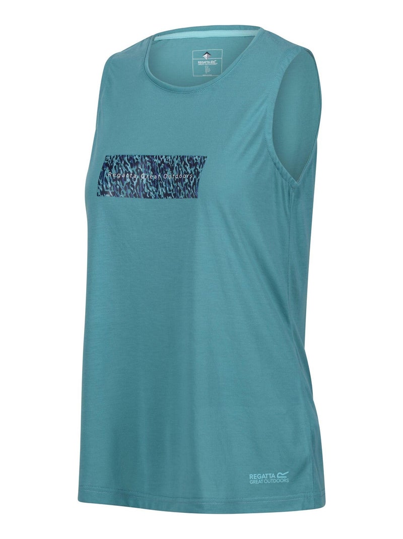Regatta Débardeur sans manches à imprimé graphique Freedale II Womens/Ladies Bleu azur - Kiabi